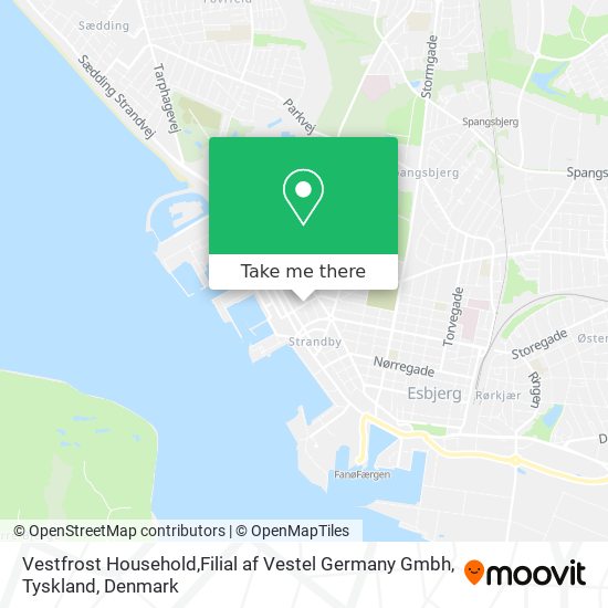 Vestfrost Household,Filial af Vestel Germany Gmbh, Tyskland map