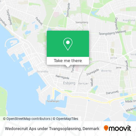 Wedorecruit Aps under Tvangsopløsning map