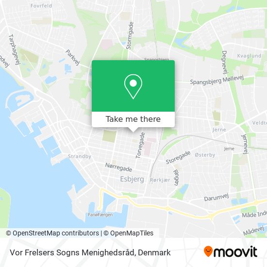 Vor Frelsers Sogns Menighedsråd map