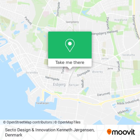 Secto Design & Innovation Kenneth Jørgensen map