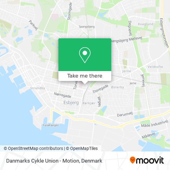 Danmarks Cykle Union - Motion map