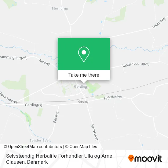 Selvstændig Herbalife-Forhandler Ulla og Arne Clausen map