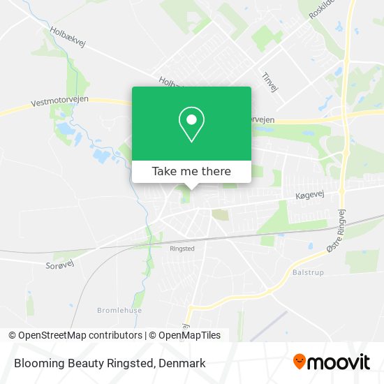 Blooming Beauty Ringsted map