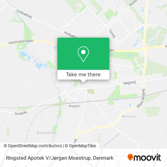 Ringsted Apotek V / Jørgen Moestrup map