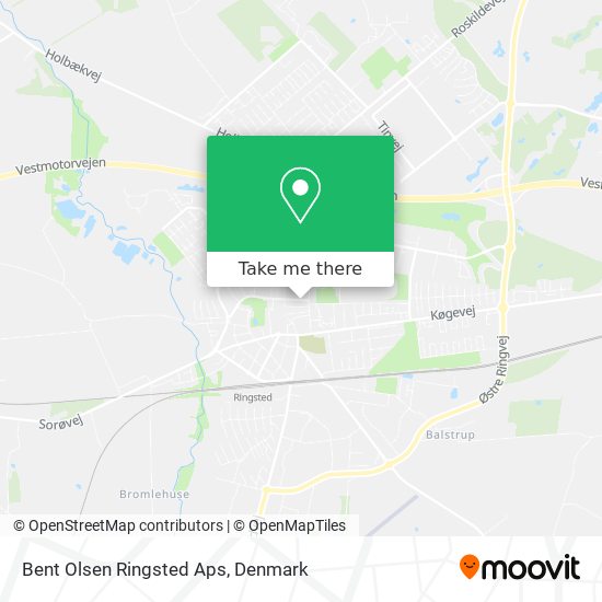 Bent Olsen Ringsted Aps map