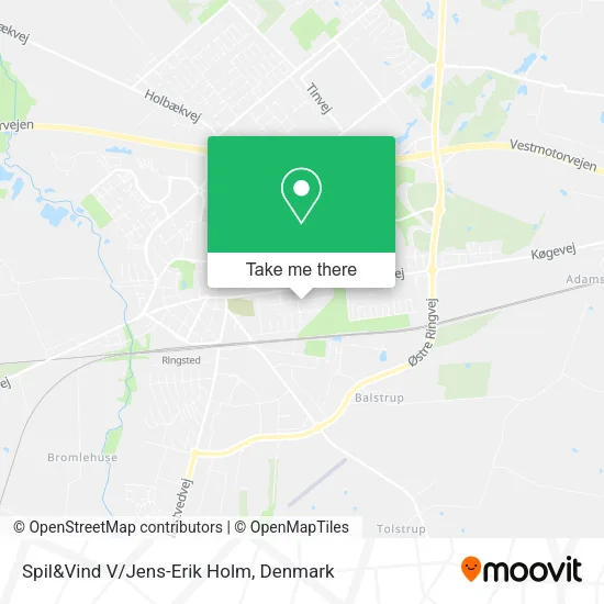 Spil&Vind V/Jens-Erik Holm map