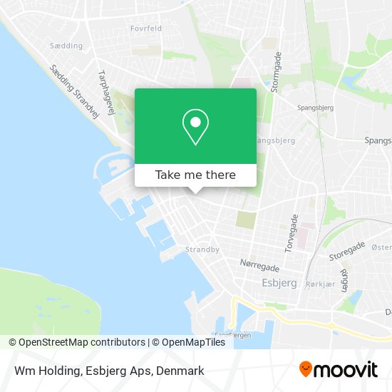 Wm Holding, Esbjerg Aps map