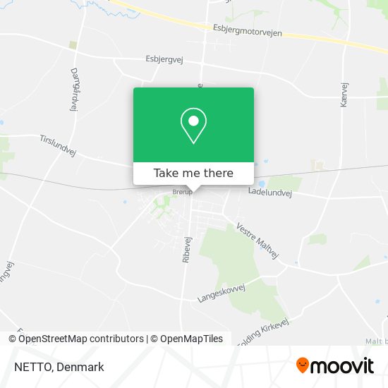 NETTO map