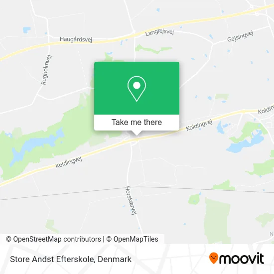 Store Andst Efterskole map