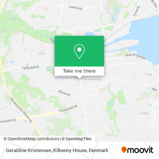 Geraldine Kristensen, Kilkenny House map