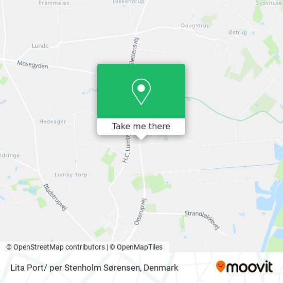 Lita Port/ per Stenholm Sørensen map
