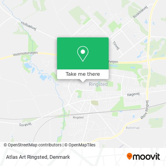 Atlas Art Ringsted map