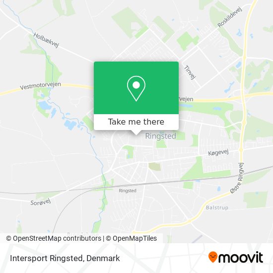 Intersport Ringsted map