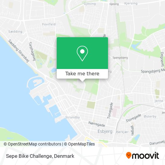 Sepe Bike Challenge map