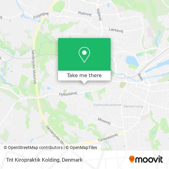 Tnt Kiropraktik Kolding map