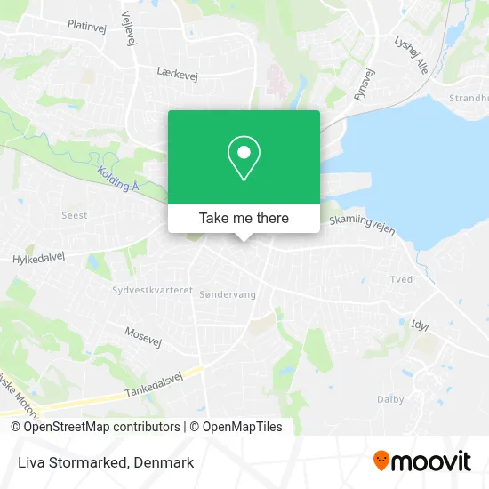 Liva Stormarked map