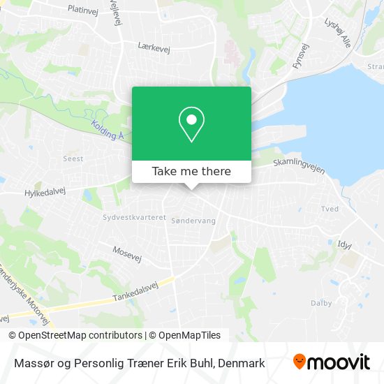 Massør og Personlig Træner Erik Buhl map