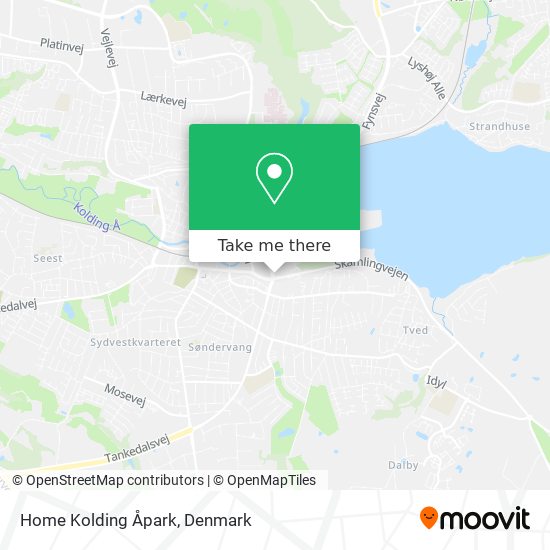 Home Kolding Åpark map