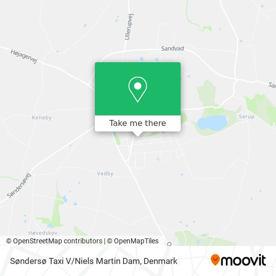 Søndersø Taxi V / Niels Martin Dam map