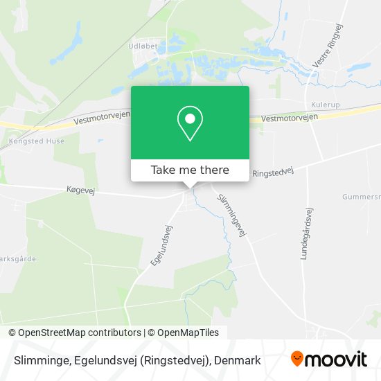 Slimminge, Egelundsvej (Ringstedvej) map