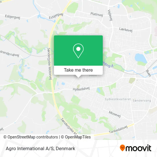 Agro International A/S map