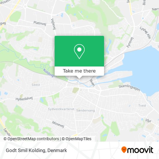 Godt Smil Kolding map