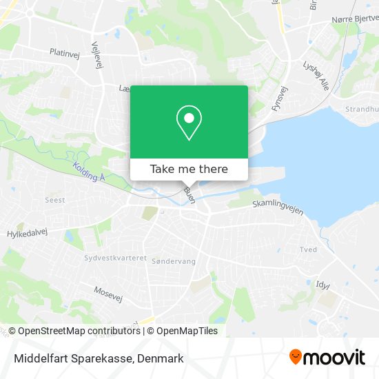 Middelfart Sparekasse map