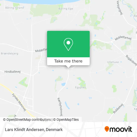 Lars Klindt Andersen map