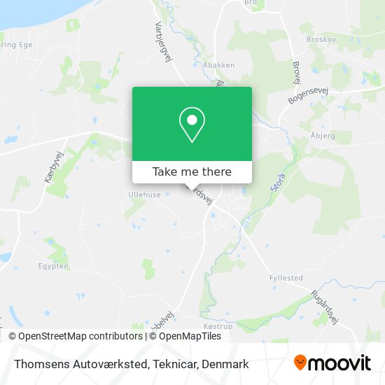 Thomsens Autoværksted, Teknicar map
