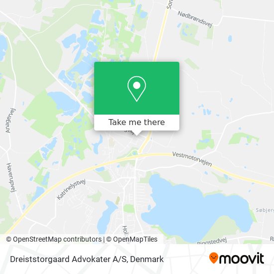 Dreiststorgaard Advokater A/S map