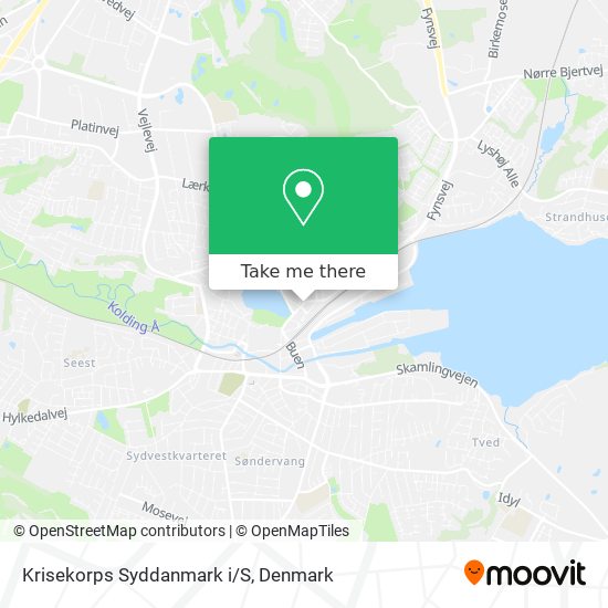 Krisekorps Syddanmark i/S map