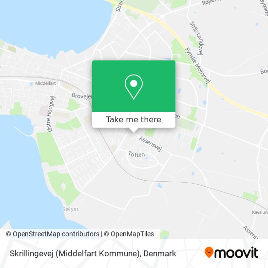 Skrillingevej (Middelfart Kommune) map