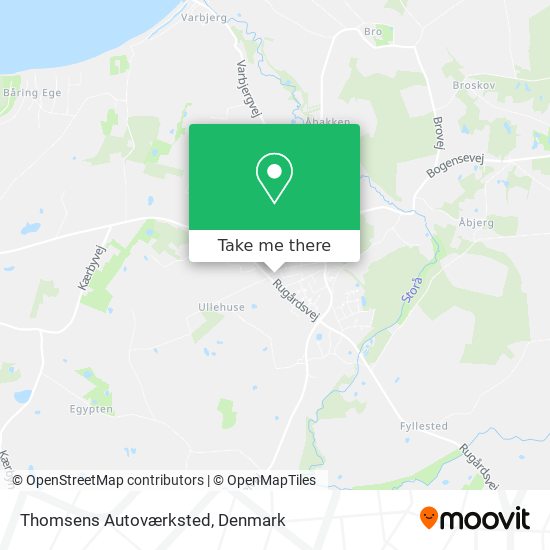 Thomsens Autoværksted map