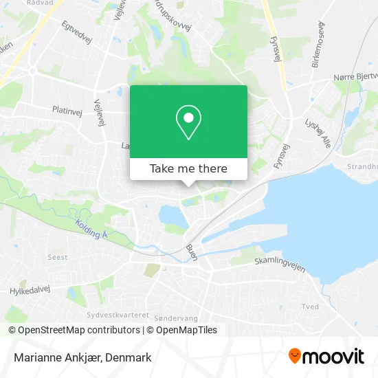 Marianne Ankjær map