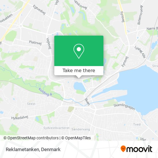 Reklametanken map