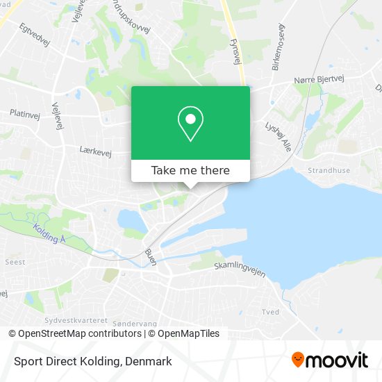 Sport Direct Kolding map