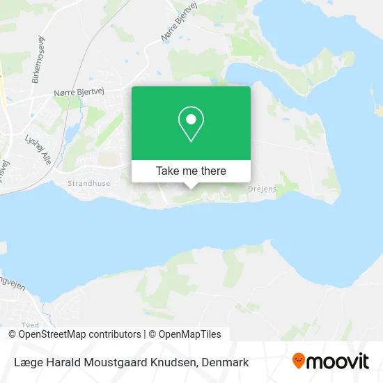 Læge Harald Moustgaard Knudsen map