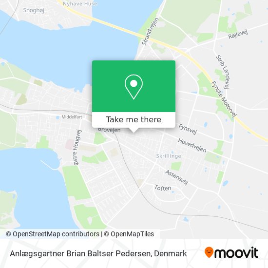 Anlægsgartner Brian Baltser Pedersen map