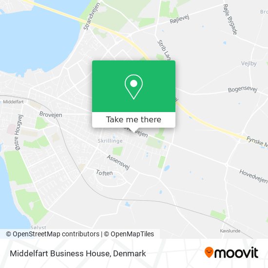 Middelfart Business House map