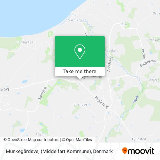 Munkegårdsvej (Middelfart Kommune) map