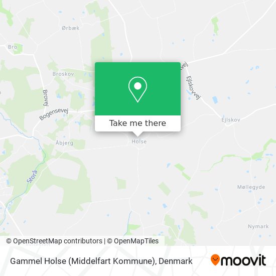 Gammel Holse (Middelfart Kommune) map