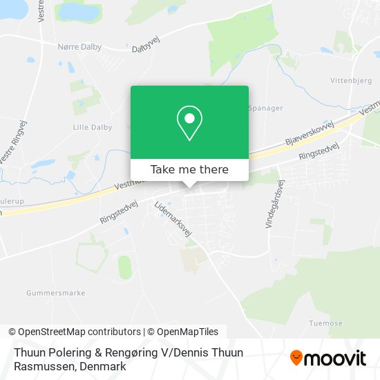 Thuun Polering & Rengøring V / Dennis Thuun Rasmussen map