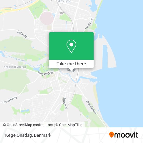 Køge Onsdag map