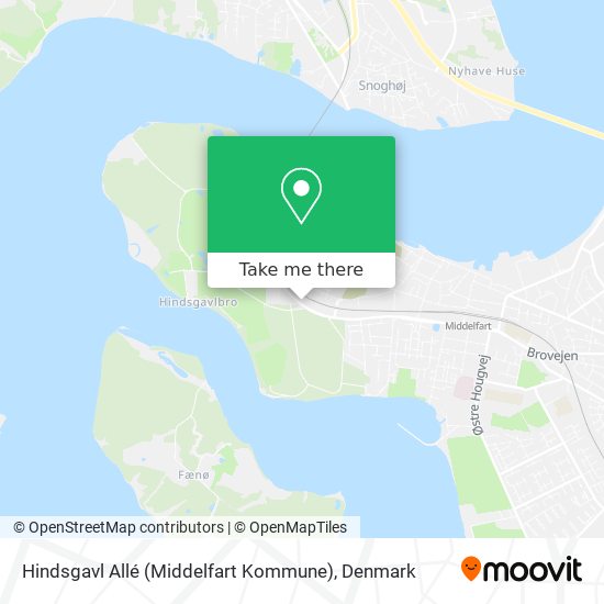 Hindsgavl Allé (Middelfart Kommune) map