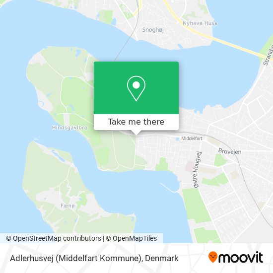 Adlerhusvej (Middelfart Kommune) map