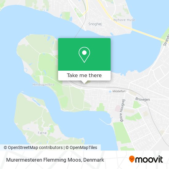 Murermesteren Flemming Moos map