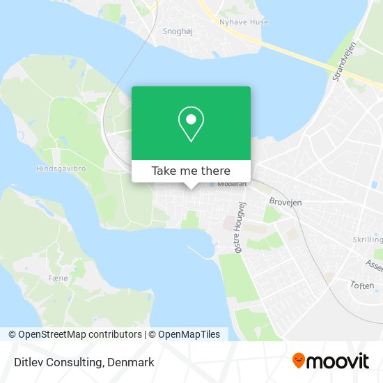 Ditlev Consulting map