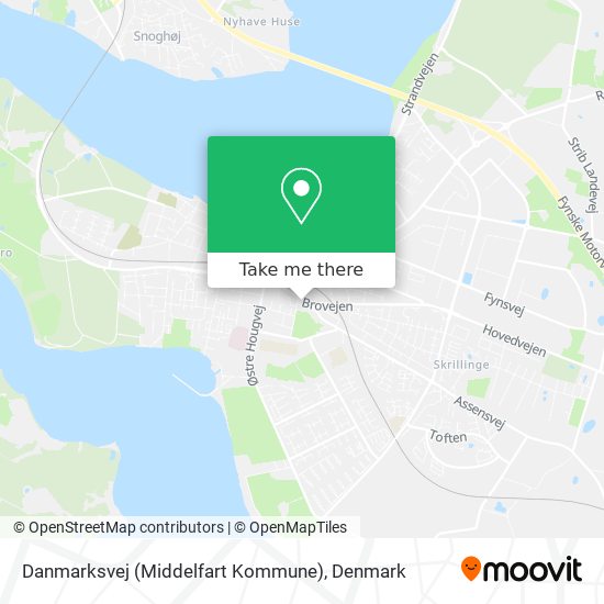 Danmarksvej (Middelfart Kommune) map