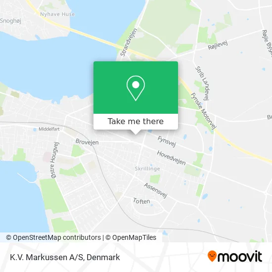 K.V. Markussen A/S map