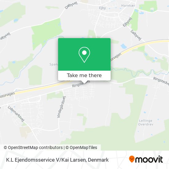 K.L Ejendomsservice V / Kai Larsen map